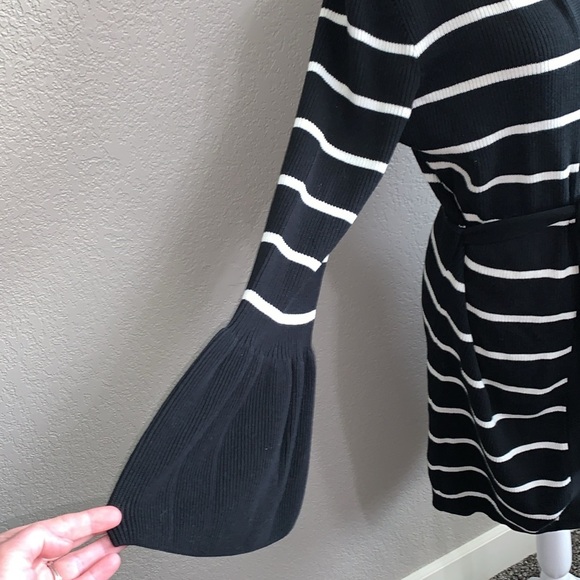 Chaser Rib Knit Hooded Cardigan Sz M - Picture 4 of 11